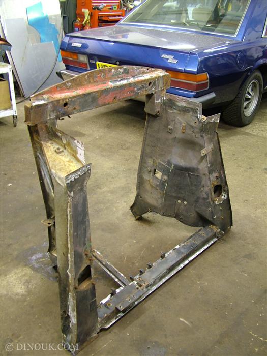 Fiat Dino Spider Stripped